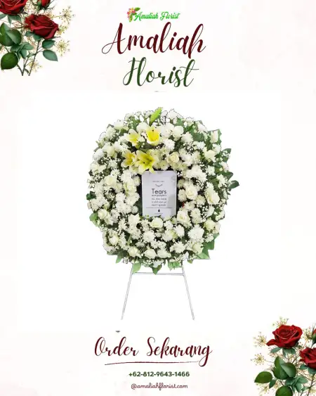 Krans Bunga Duka Jemah